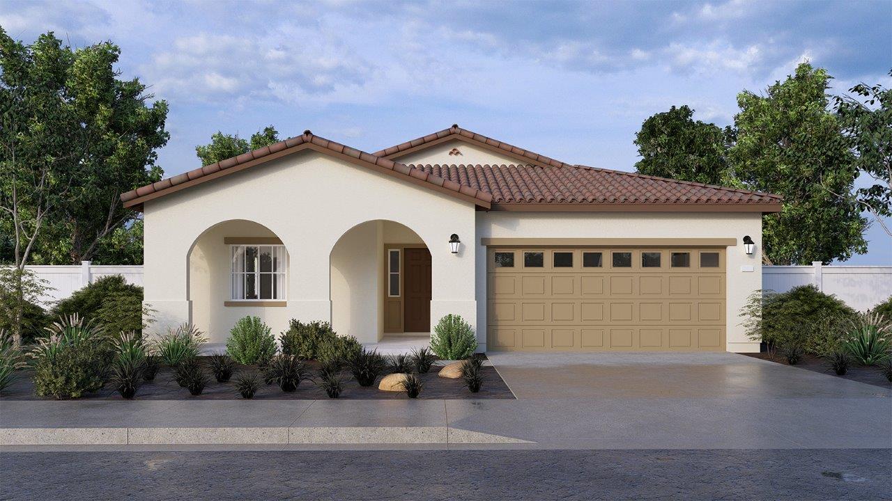 Residence 1890 rendering with elevation A