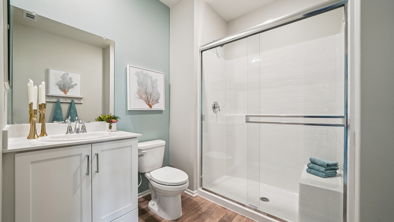 Secondary bathroom