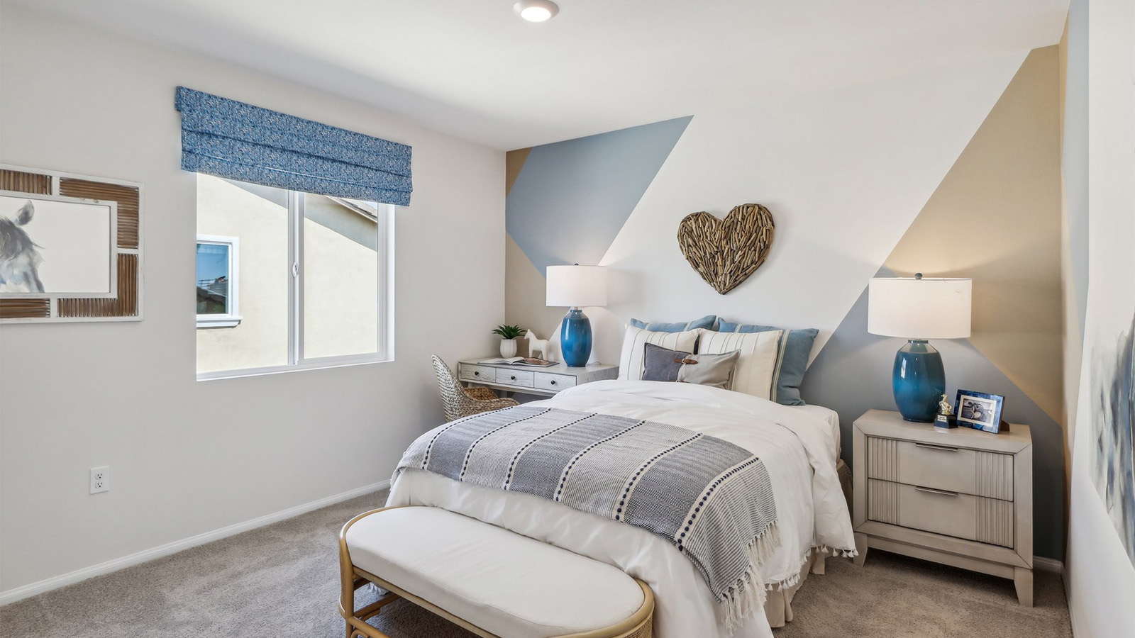 Secondary bedroom with full bed