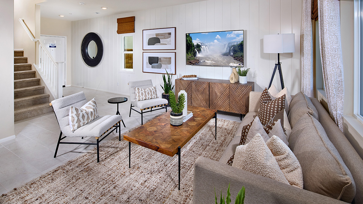 Modern open-concept great room