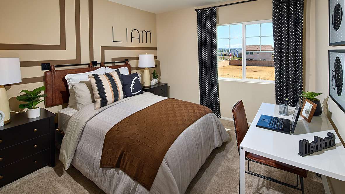 Fully furnished bedroom