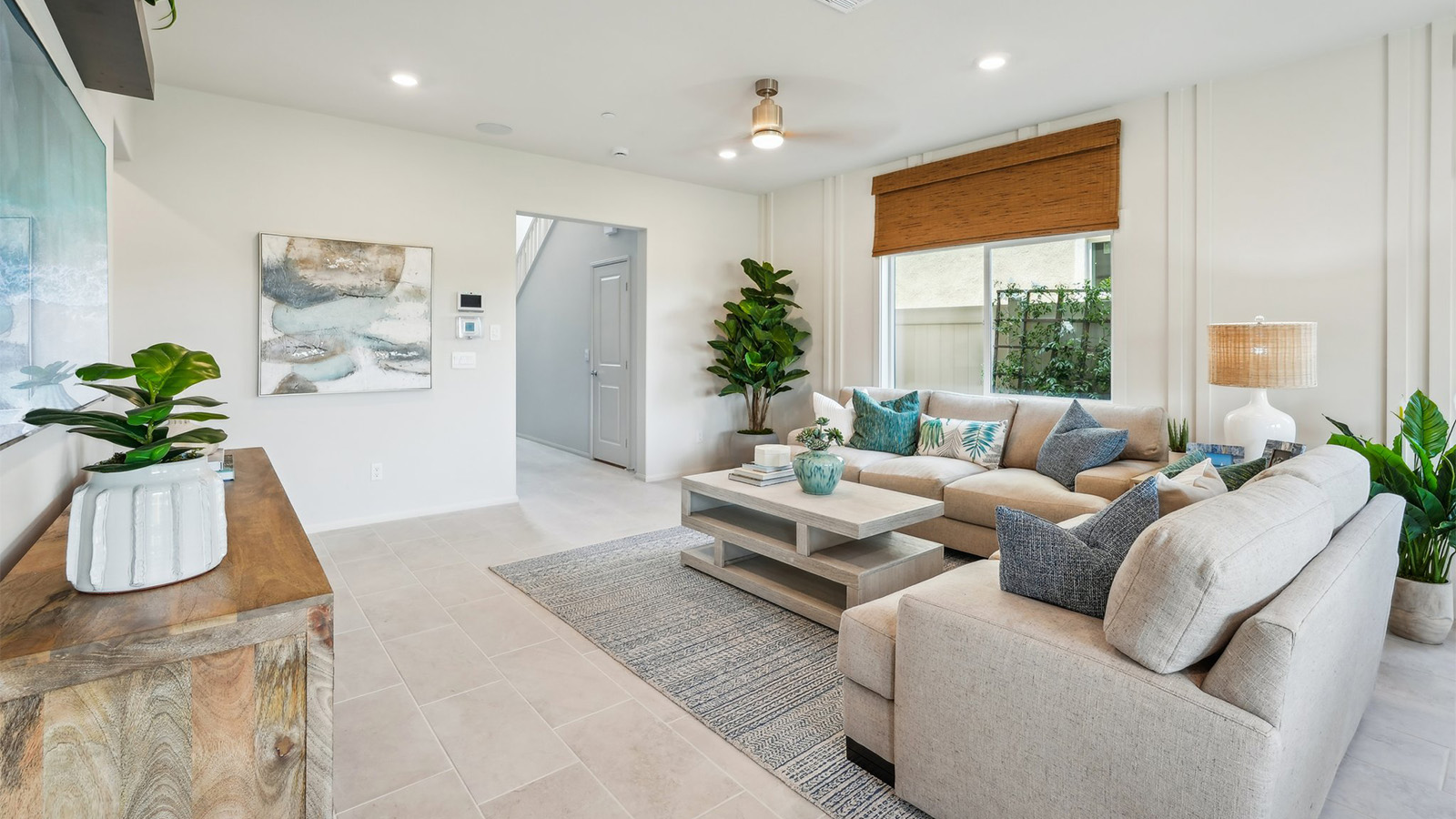 Open-concept great room