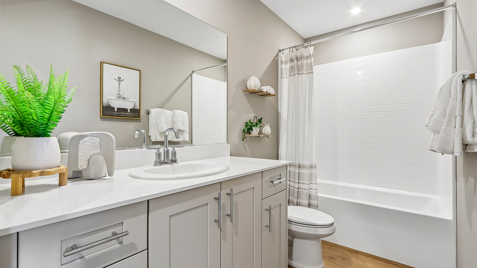 Secondary bathroom