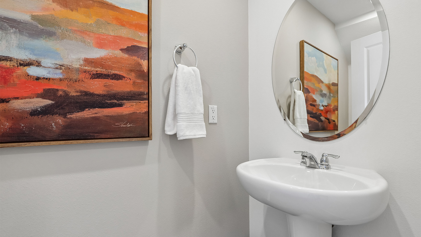 Secondary bathroom
