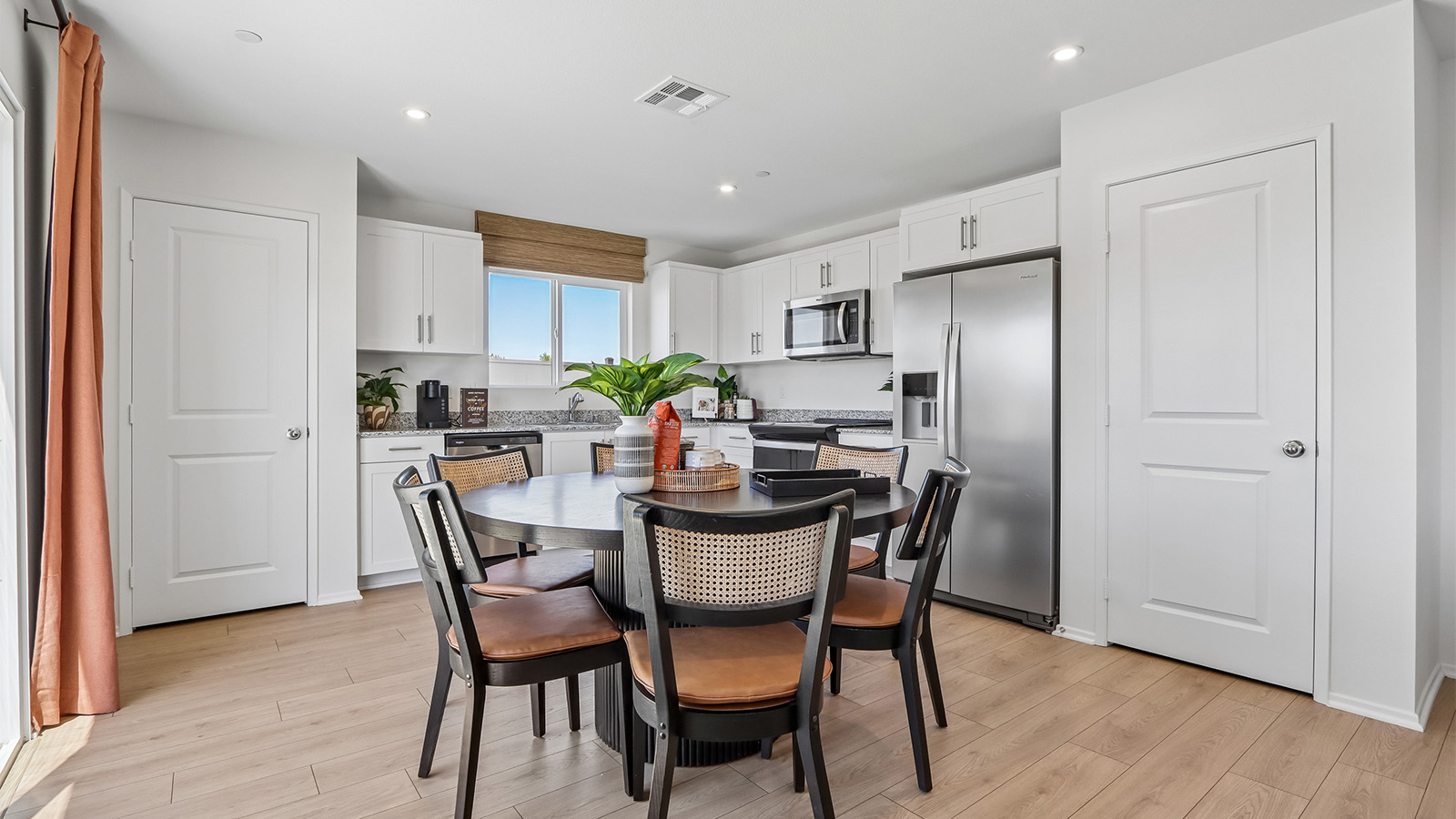 Kitchen and dining space