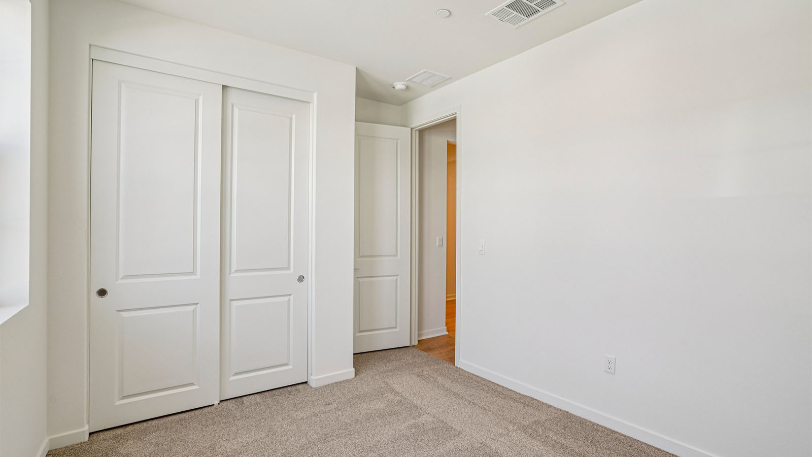 Bedroom with closet