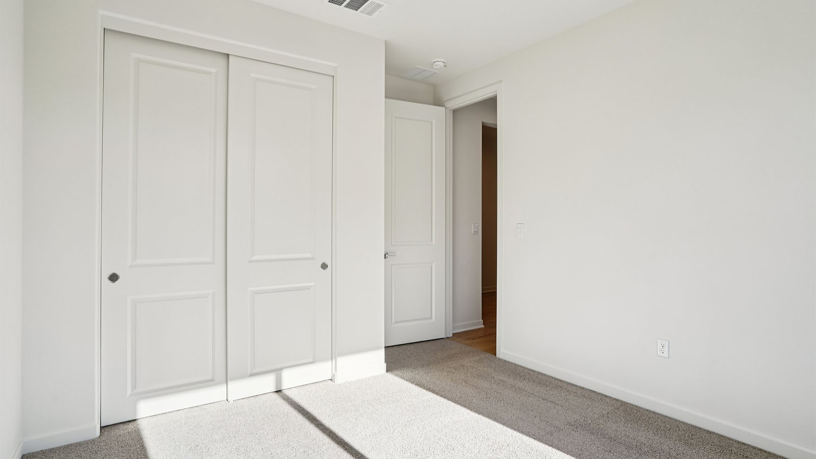 Bedroom with closet