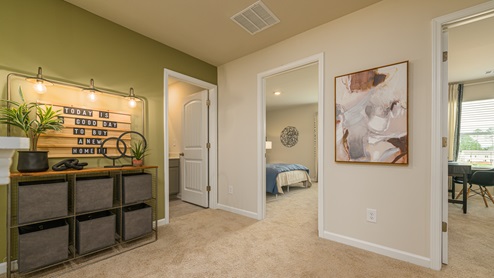 Upstairs Landing Area in the Salisbury plan perfect for breakfast bar