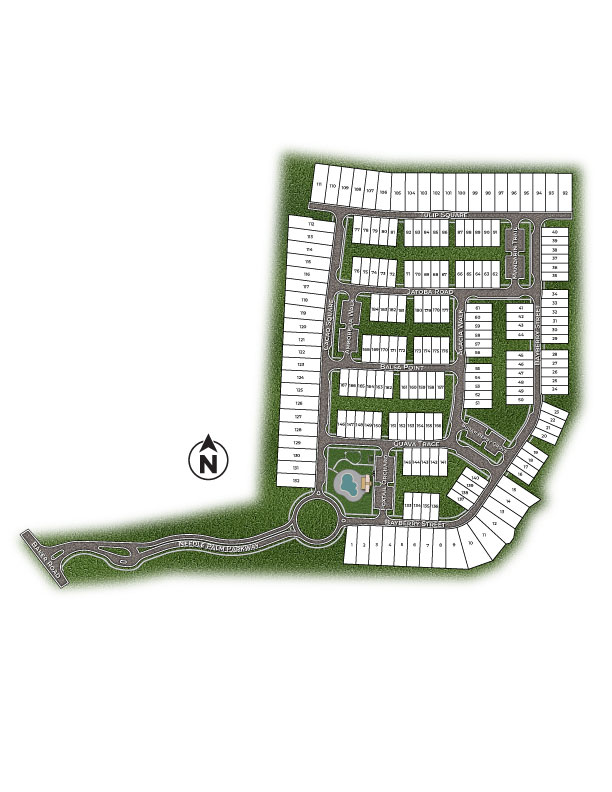 Static Lot Map