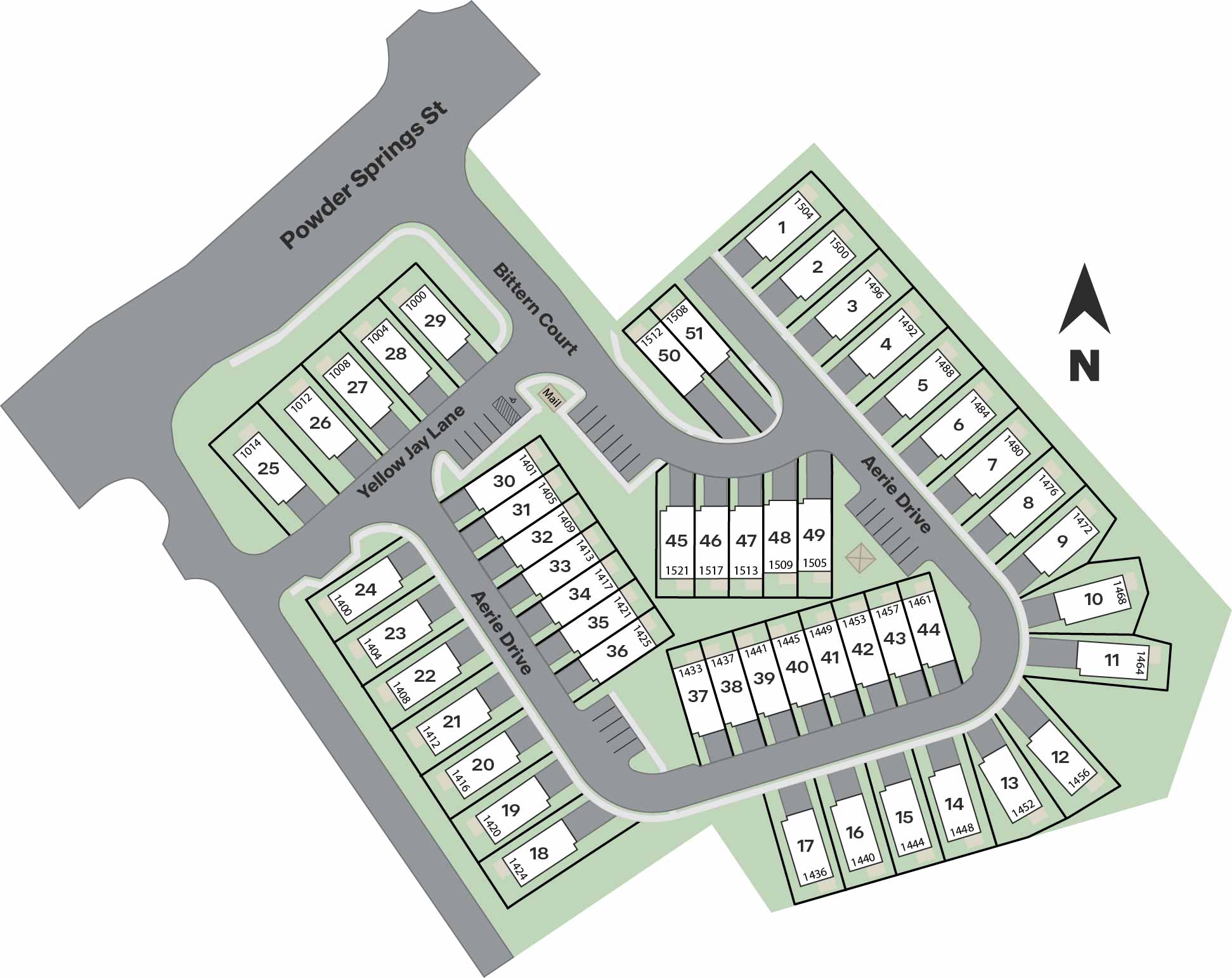 Static Lot Map