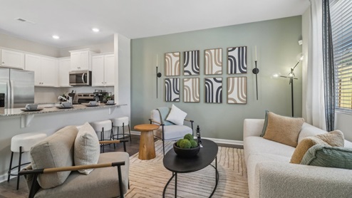 Open concept family room, perfect for entertaining guest