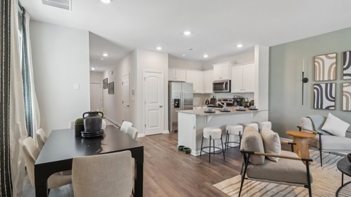 Open Concept Plan with LVP flooring