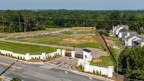 Exterior photo of the Village at Sandy Plains