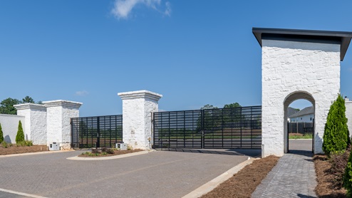 Gated community in the Village at Sandy Plains