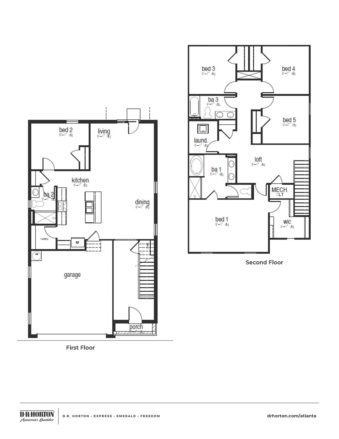 Robie Floor Plan