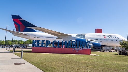 Delta Museum in Hapeville Georgia near Townes at Asbury