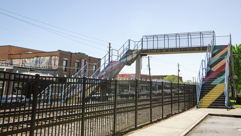 Downtown Hapeville located near the Townes at Asbury