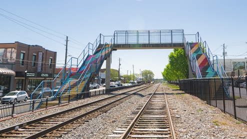 Railroad in Hapeville, GA