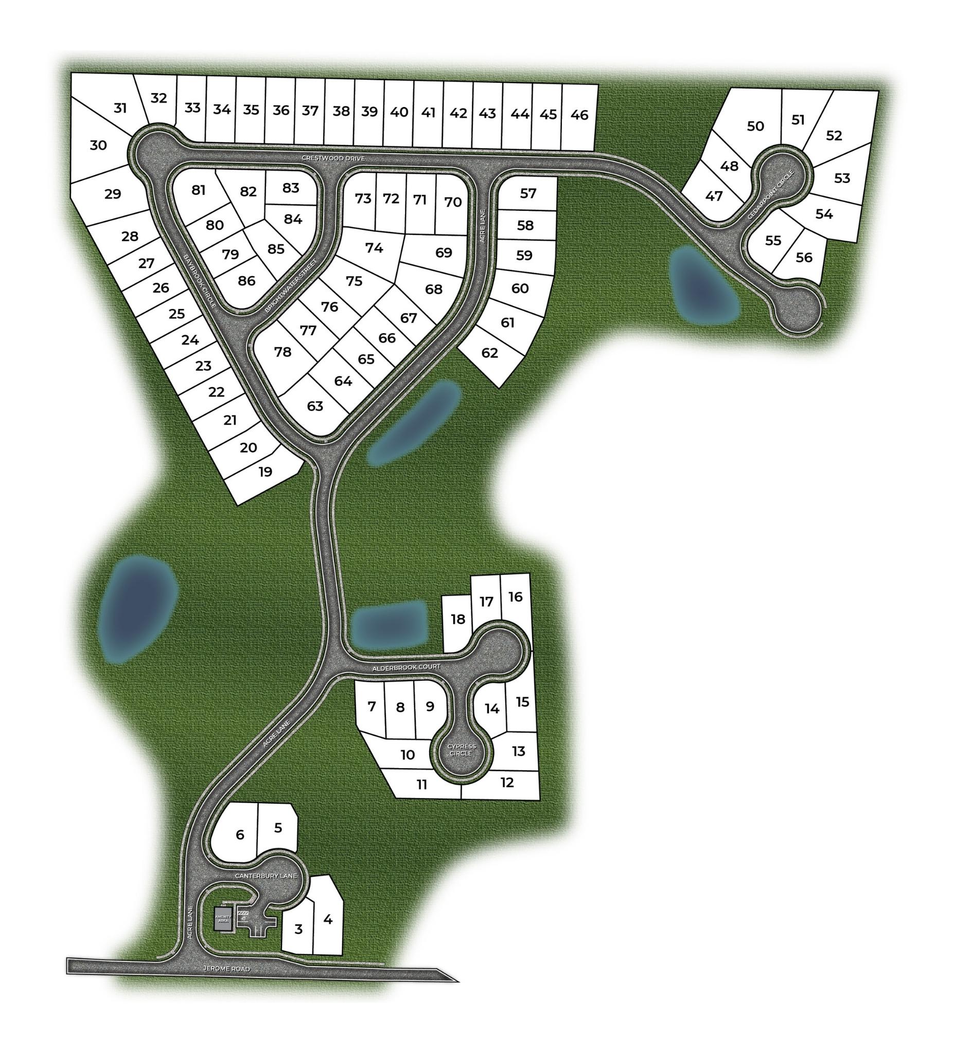 Static Lot Map