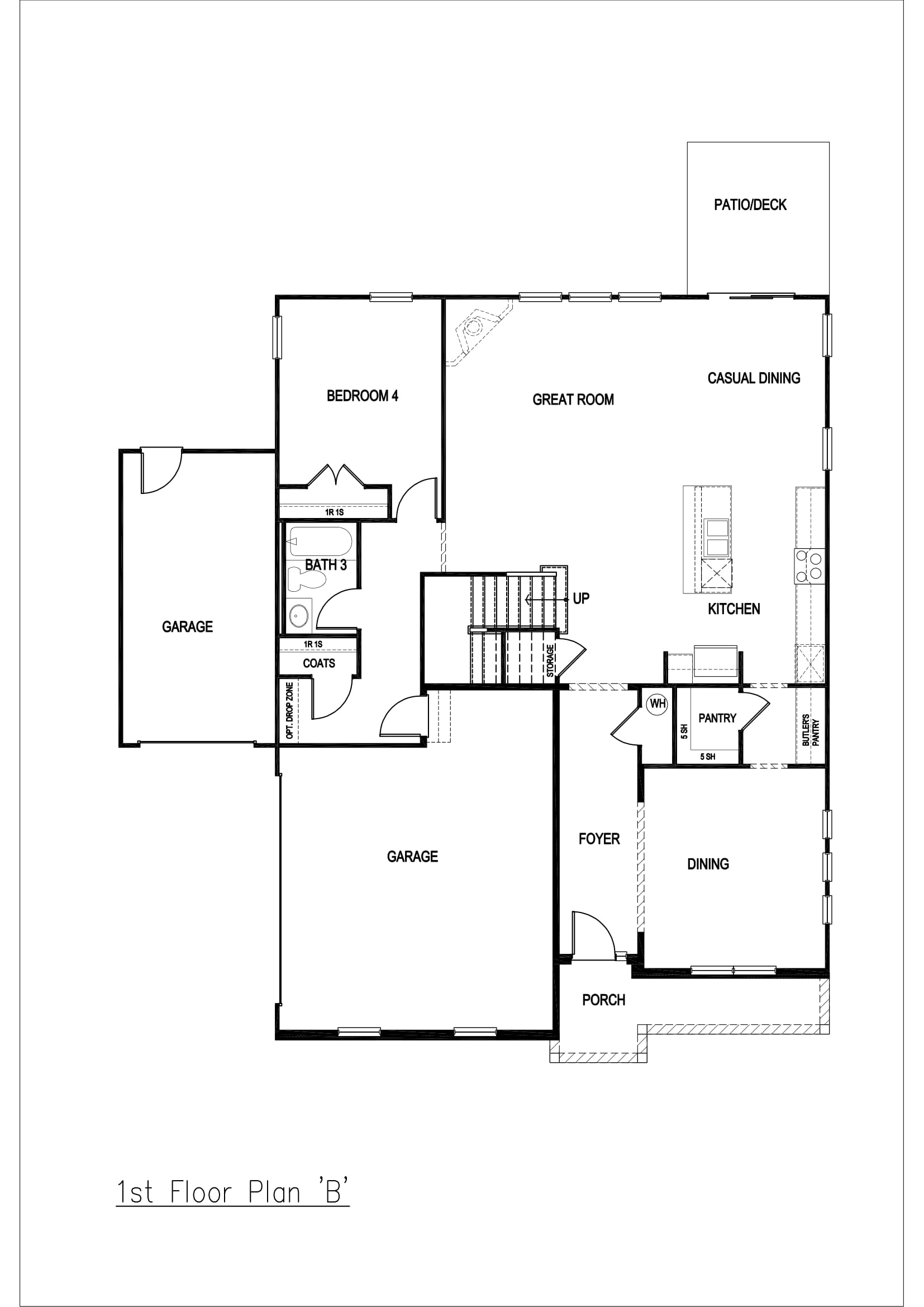 1st Floor Plan