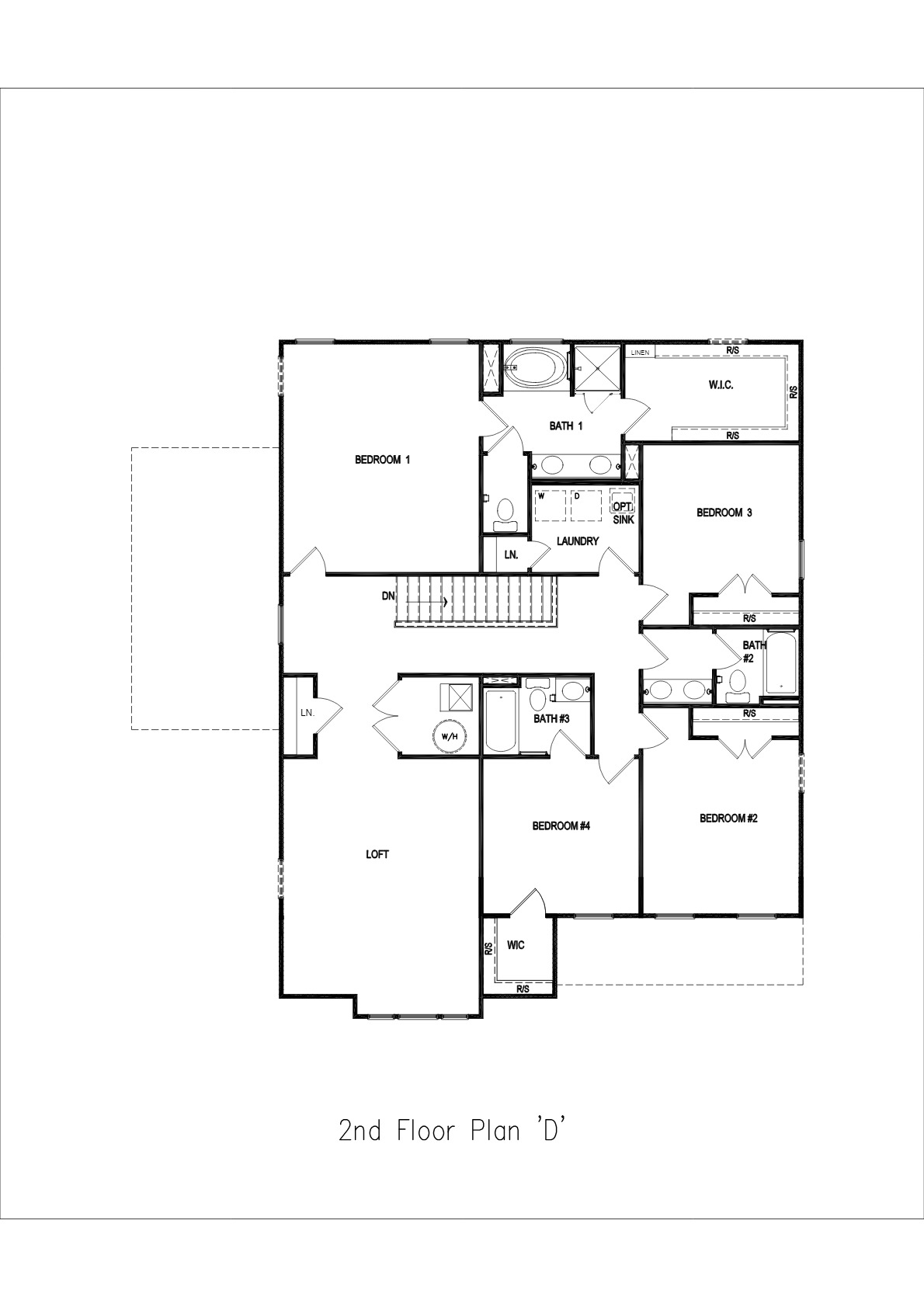 Summit D 2nd Floorplan