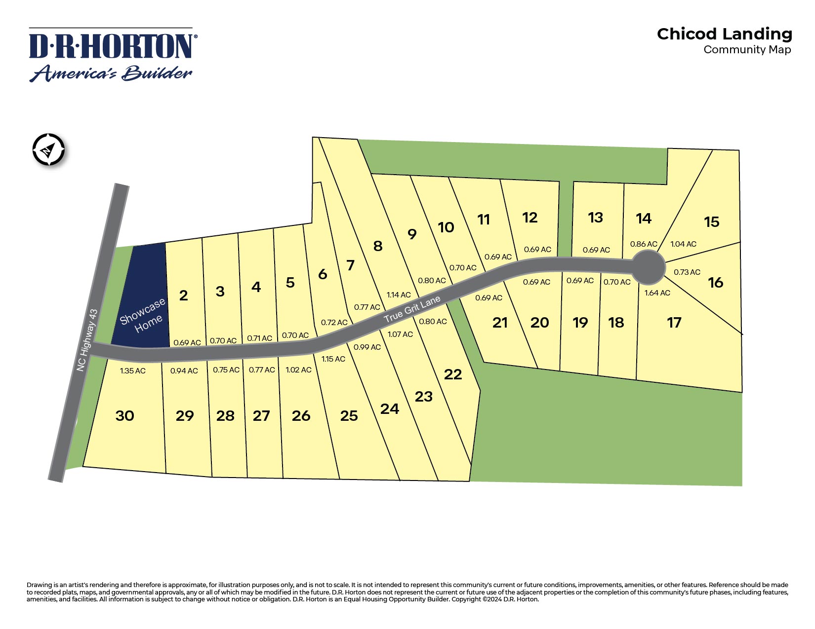 Static Lot Map