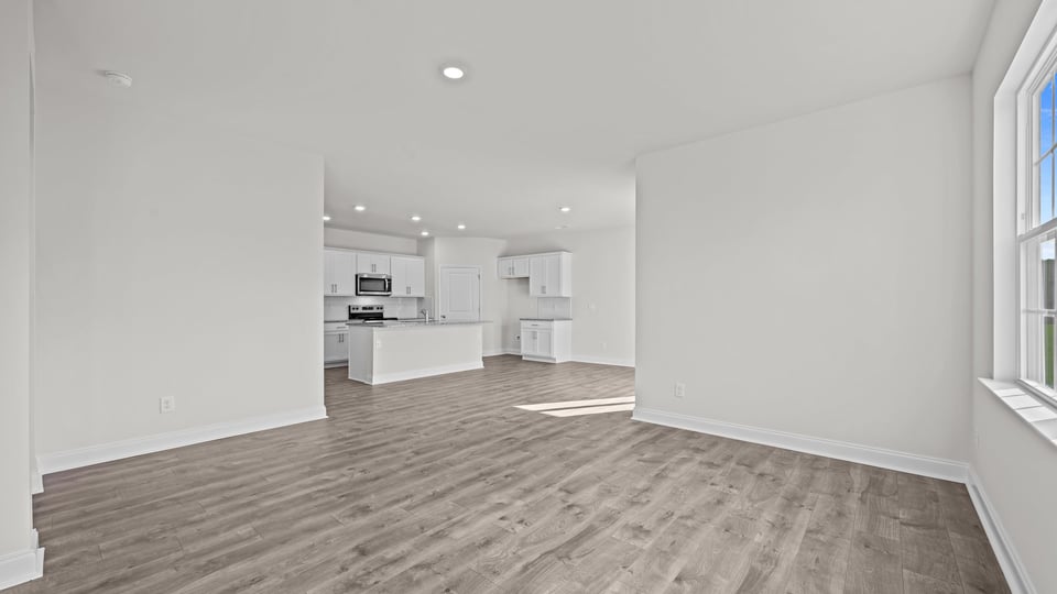 dining and living space