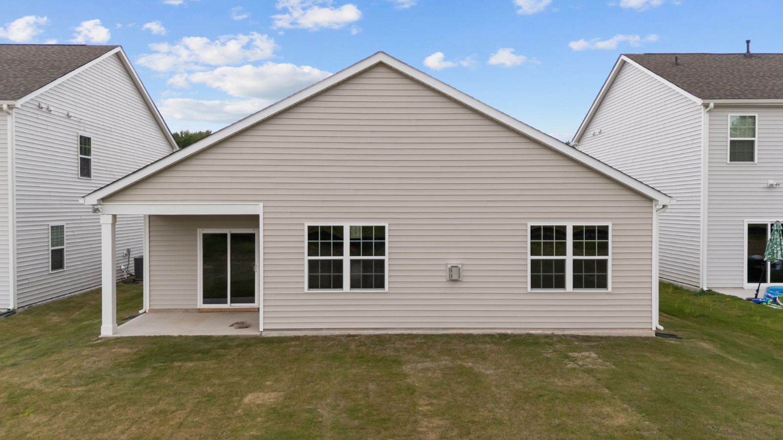 back of home exterior