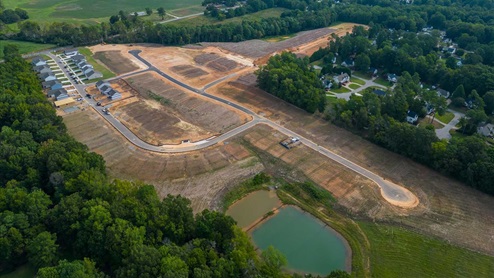 Aerial view of Saddlebrook