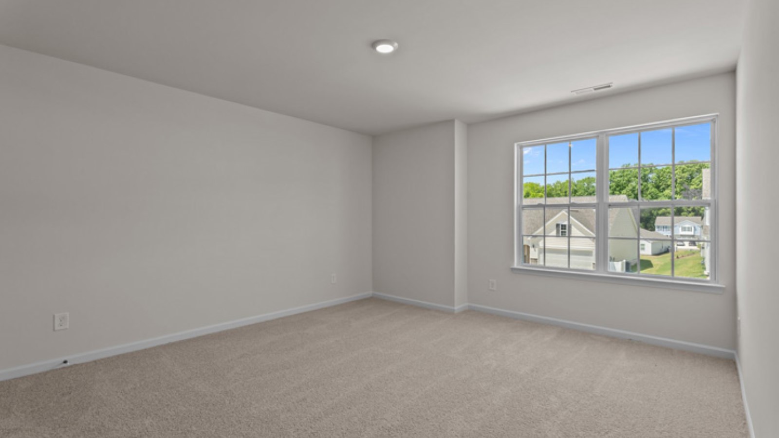 bedroom with windows