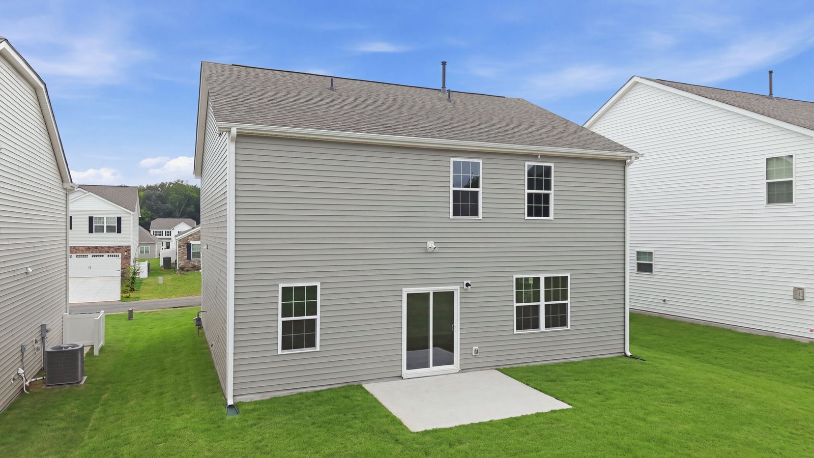 rear view of home