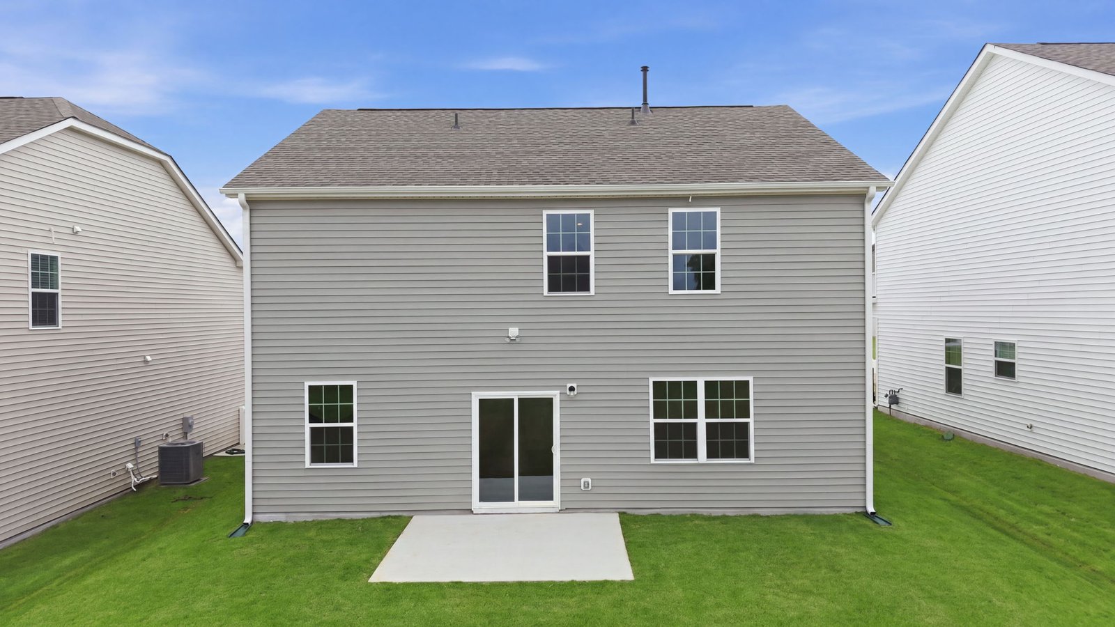 rear view of home
