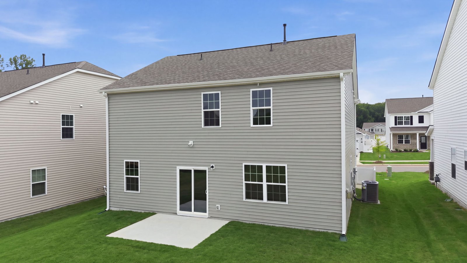 rear view of home