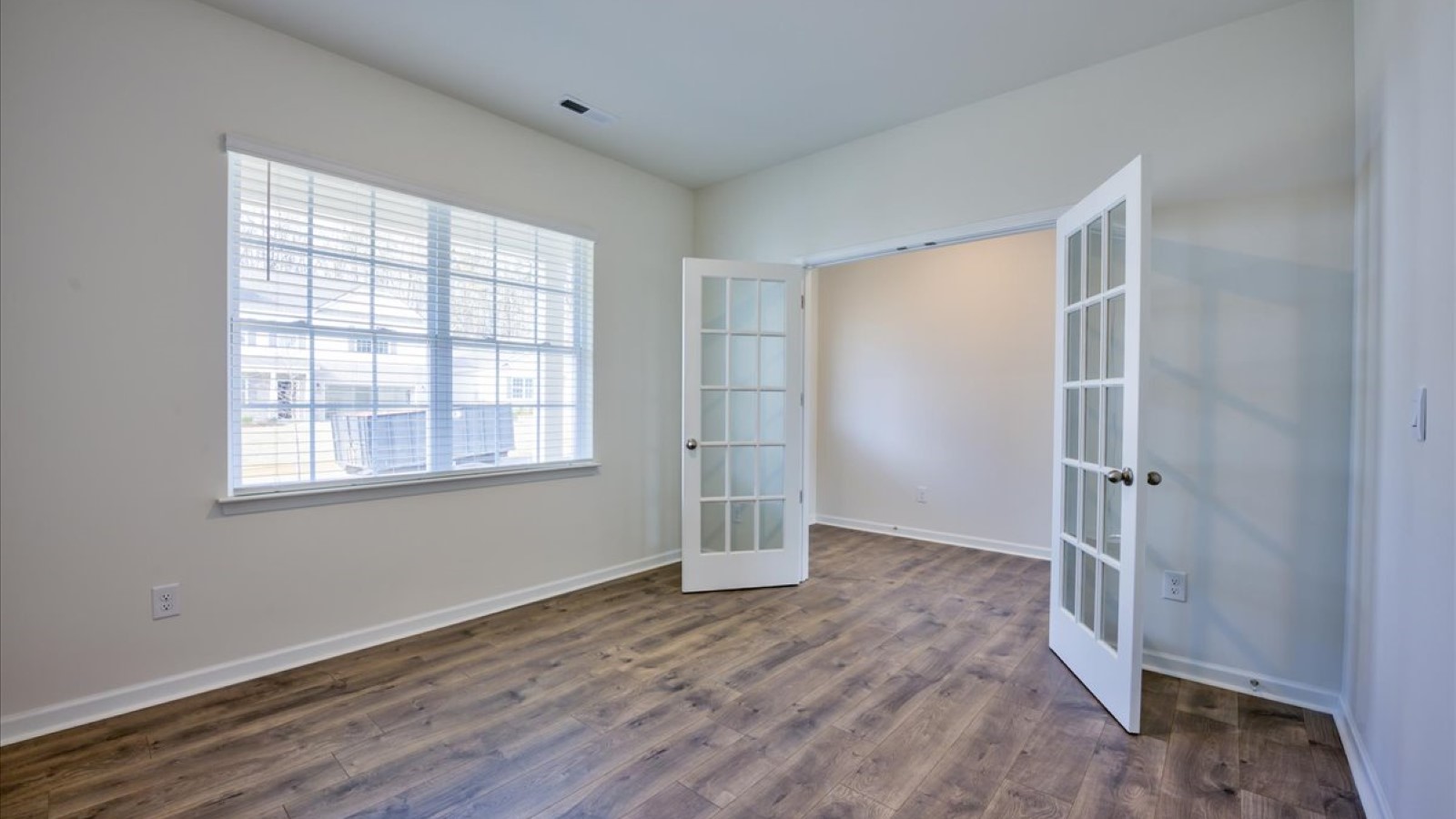 Study with french doors