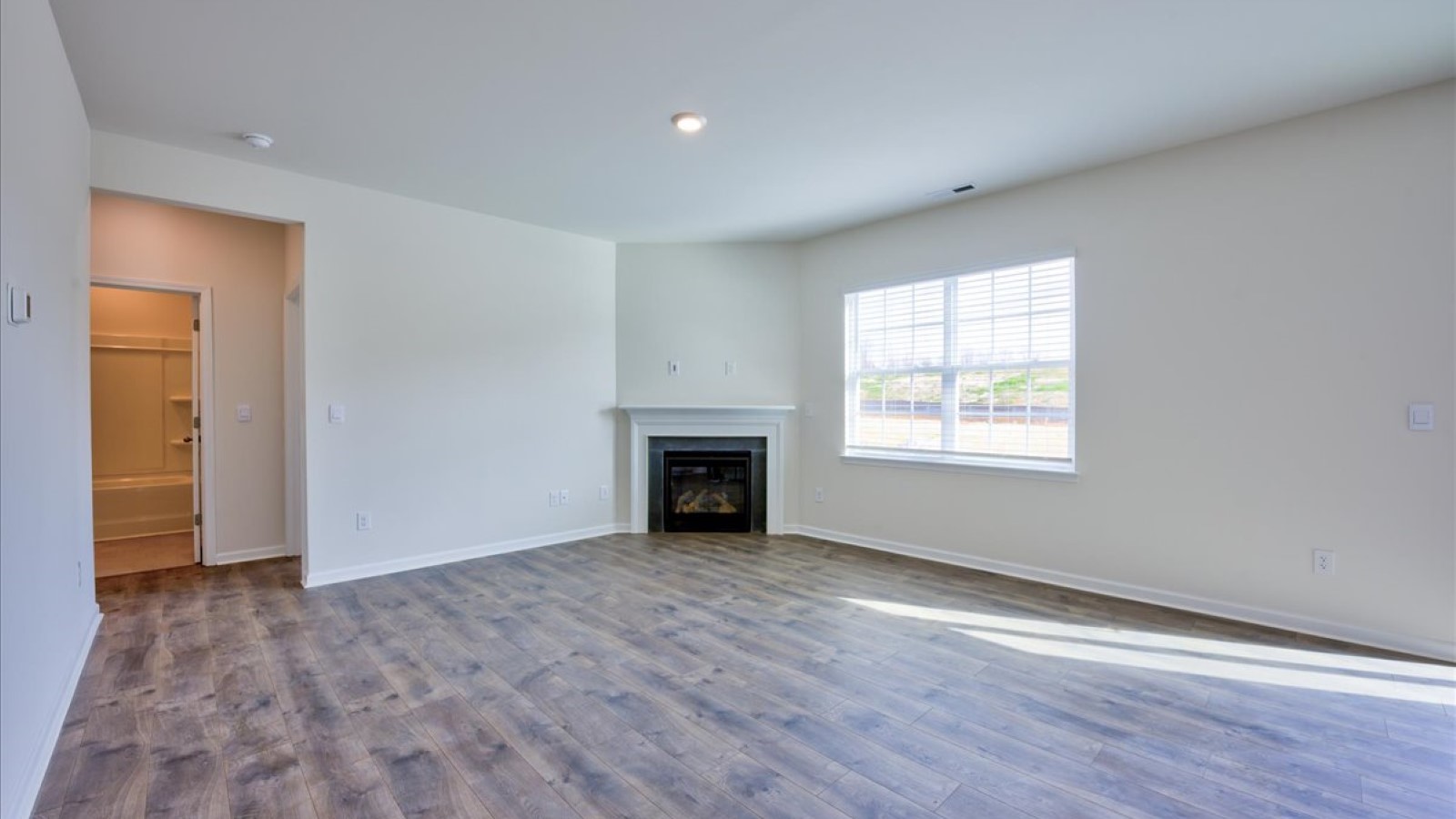 Open-concept living area