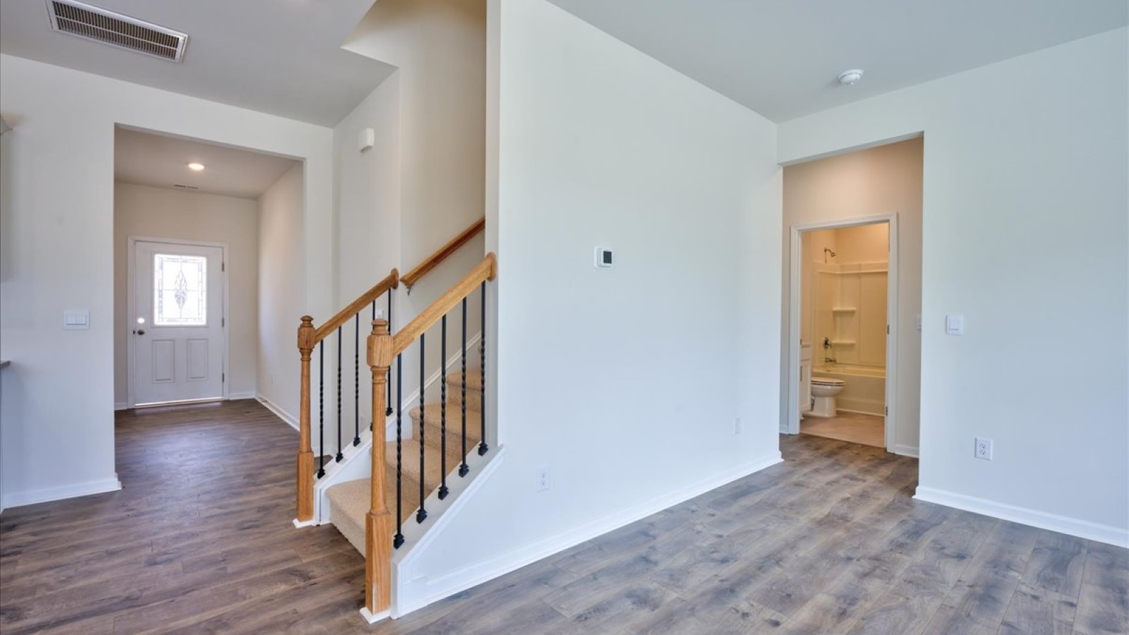 Open-concept living area