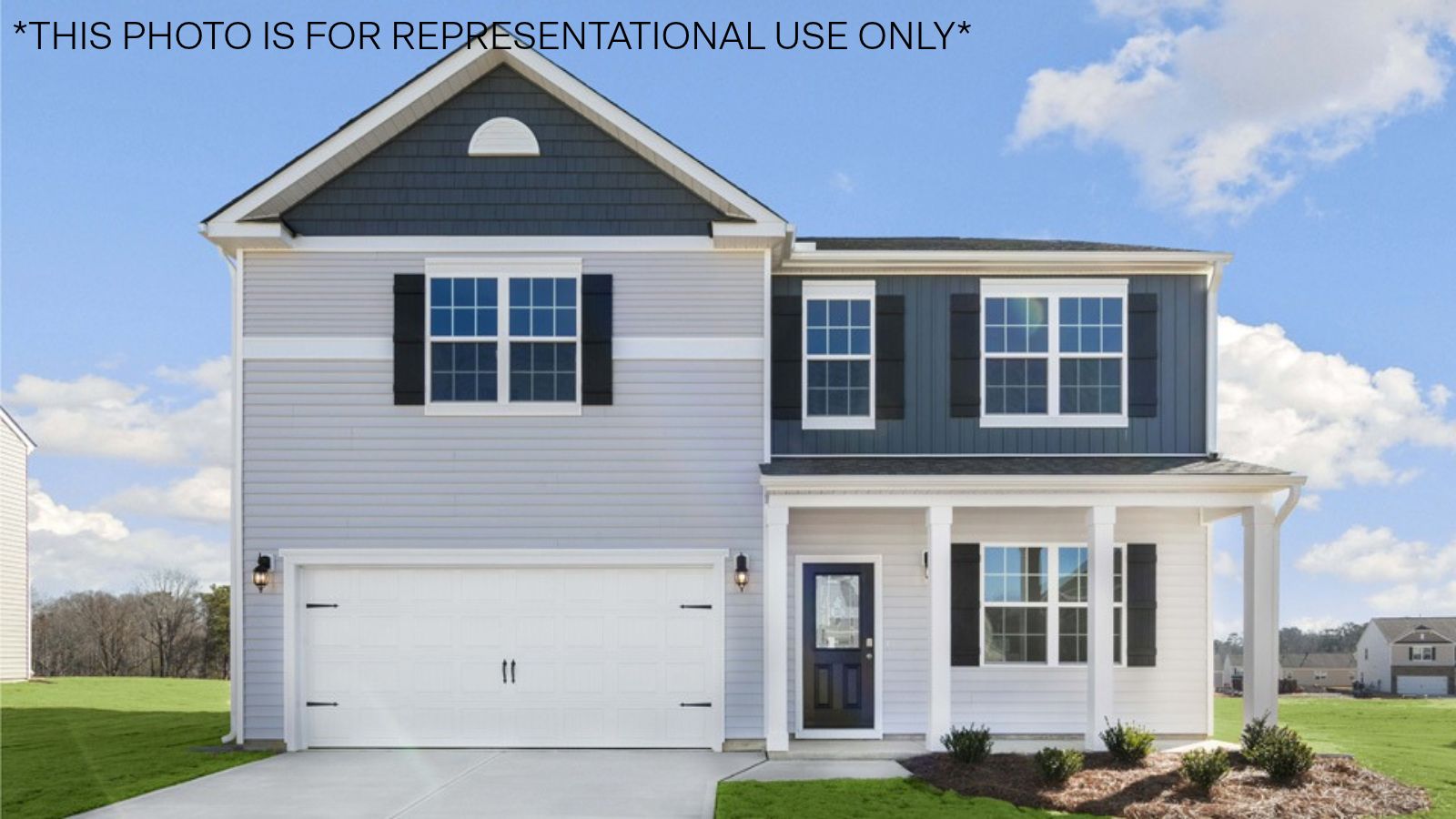 * Photos are not of actual home or interior features and are representative of floor plan only. *
