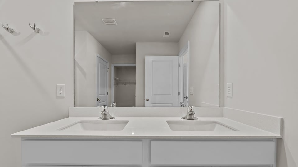primary bathroom view
