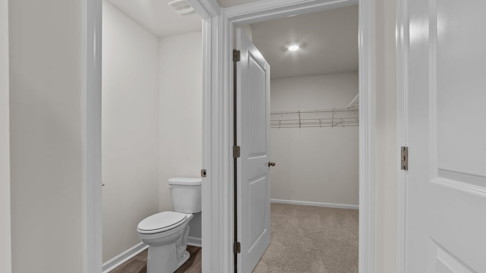 primary bathroom view