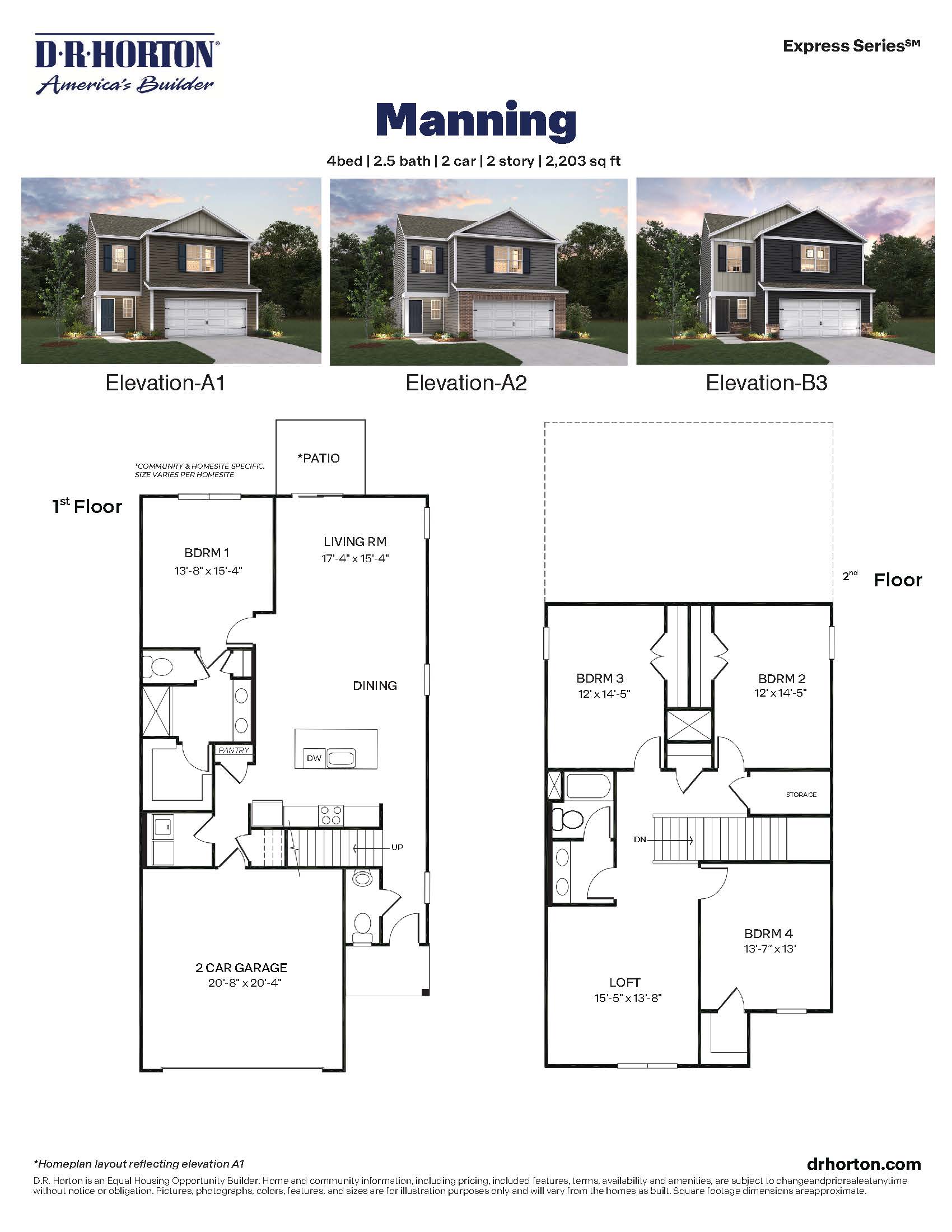 Manning Floorplan