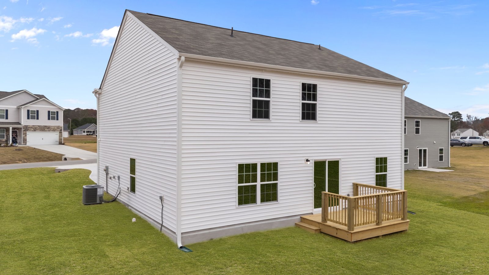 rear exterior with back porch