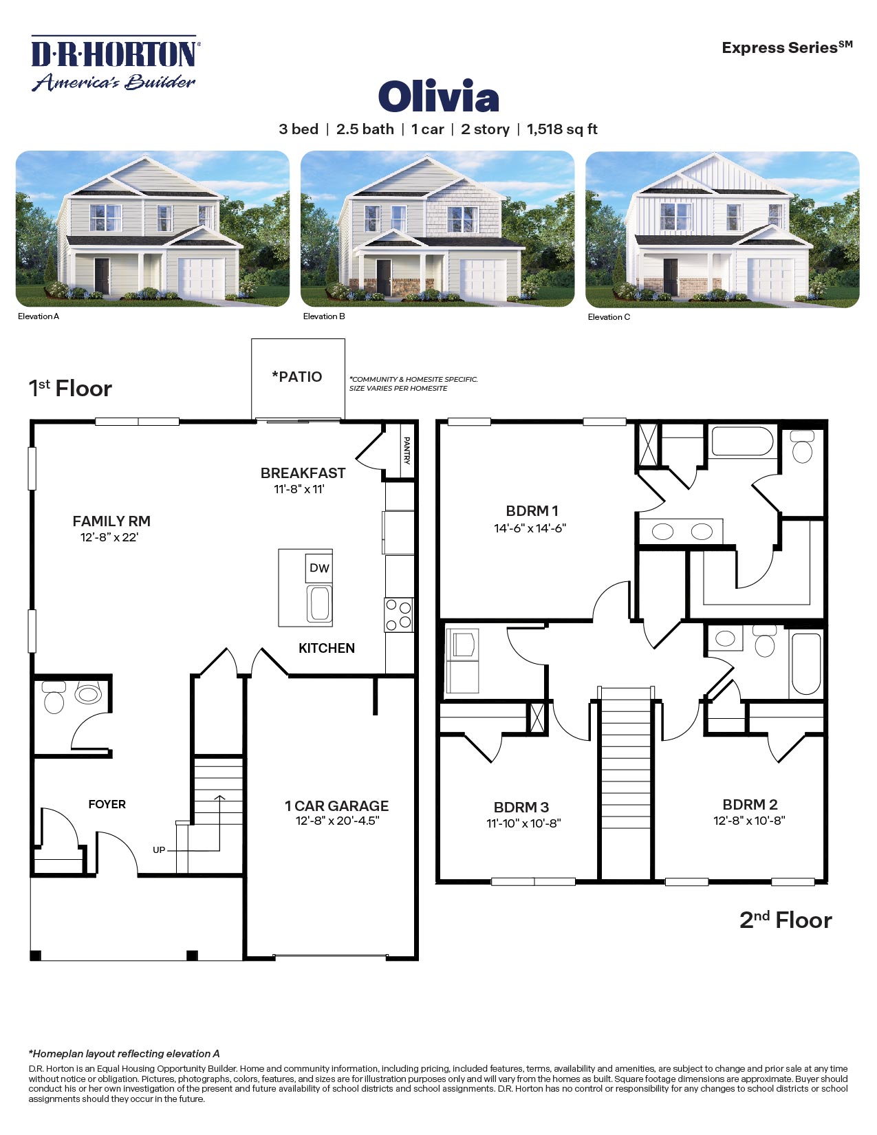 olivia floorplan