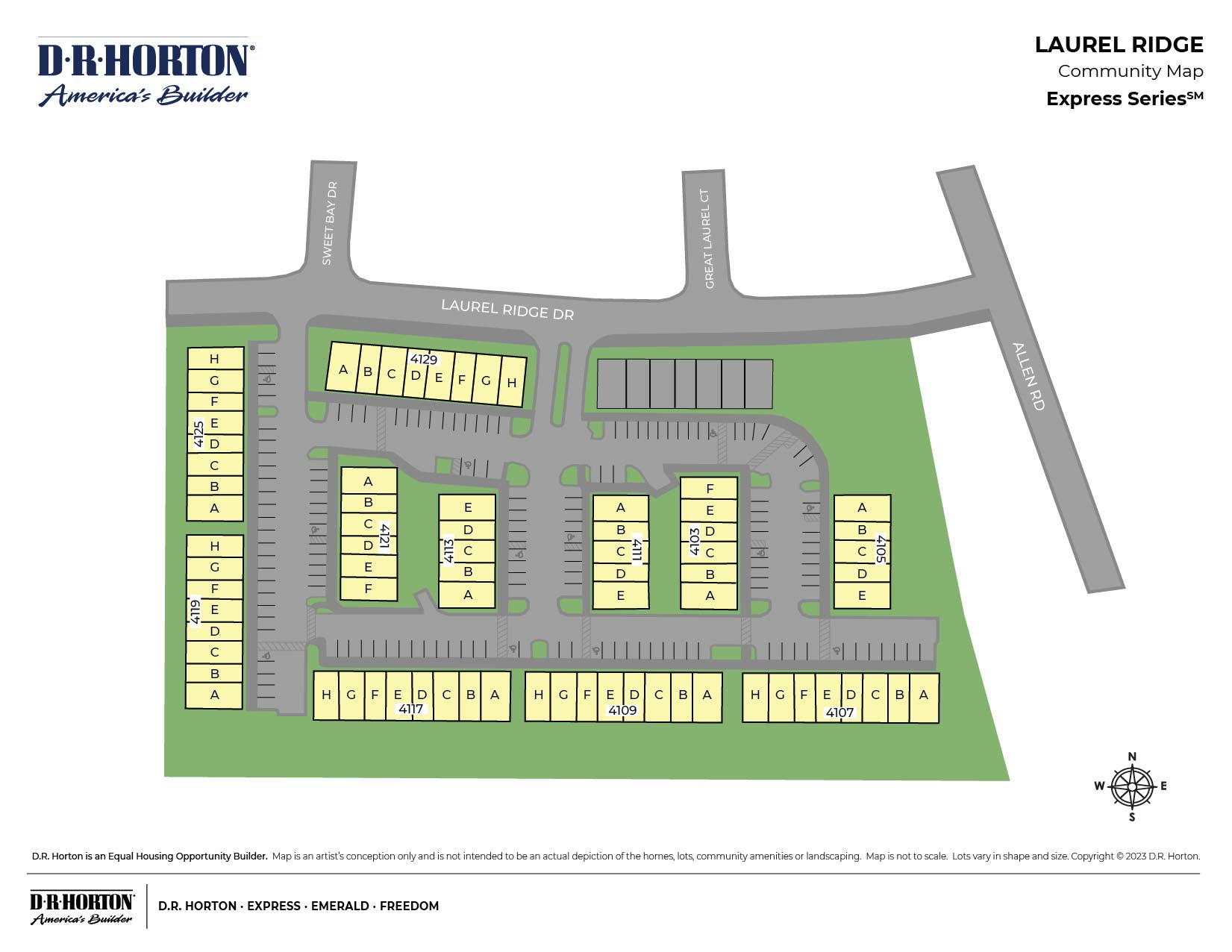 Static Lot Map