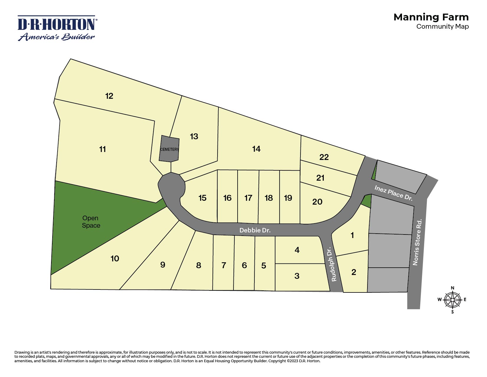 New Homes in Manning Farm Ayden, NC D.R. Horton