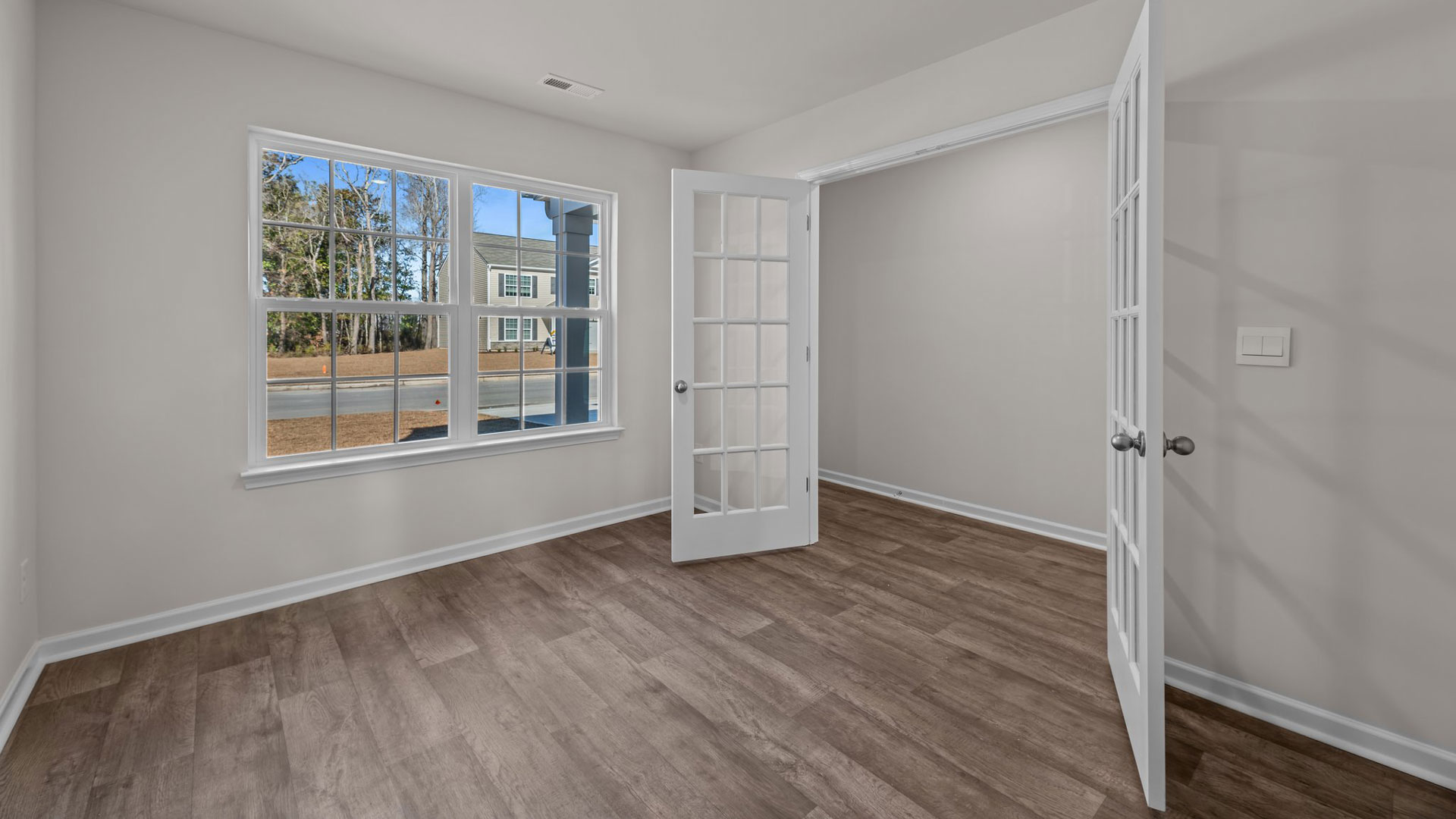 Study with french doors