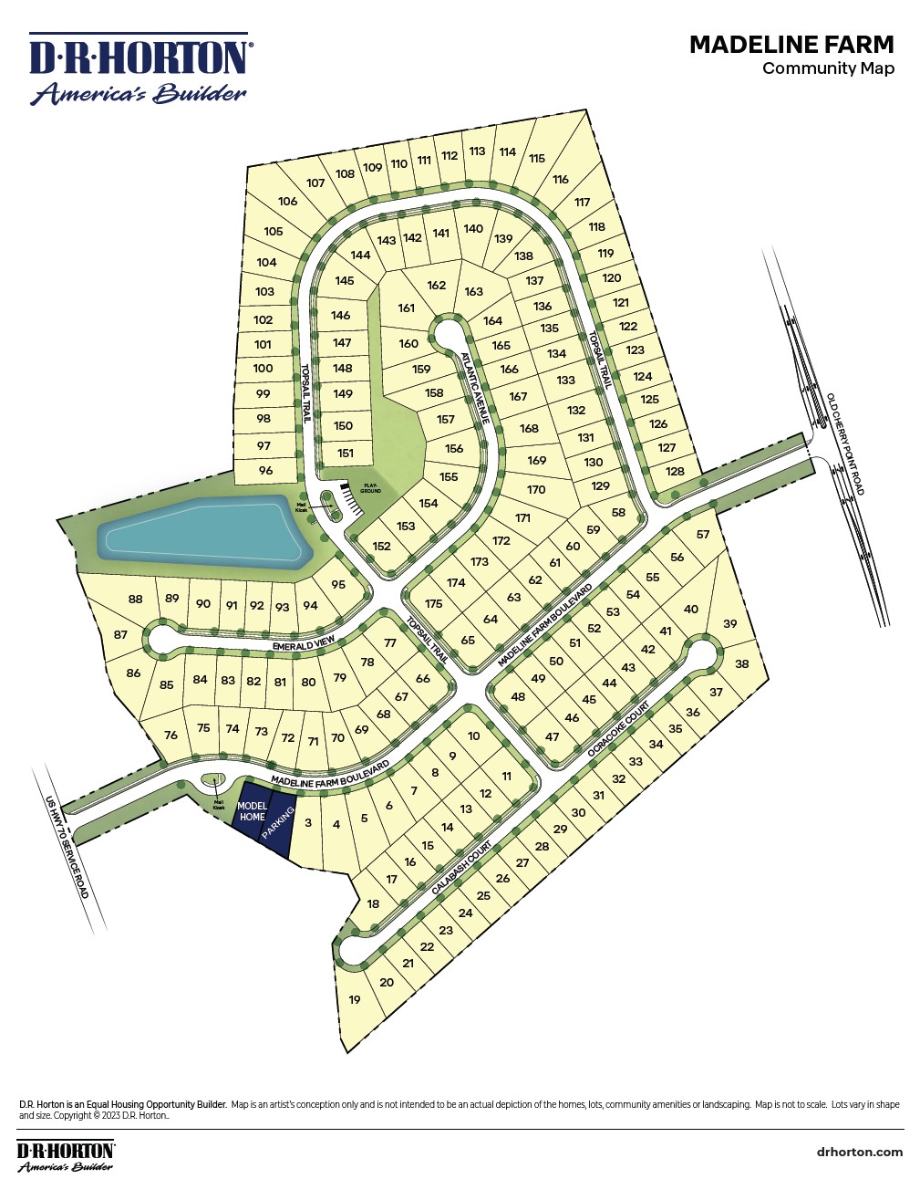 Static Lot Map