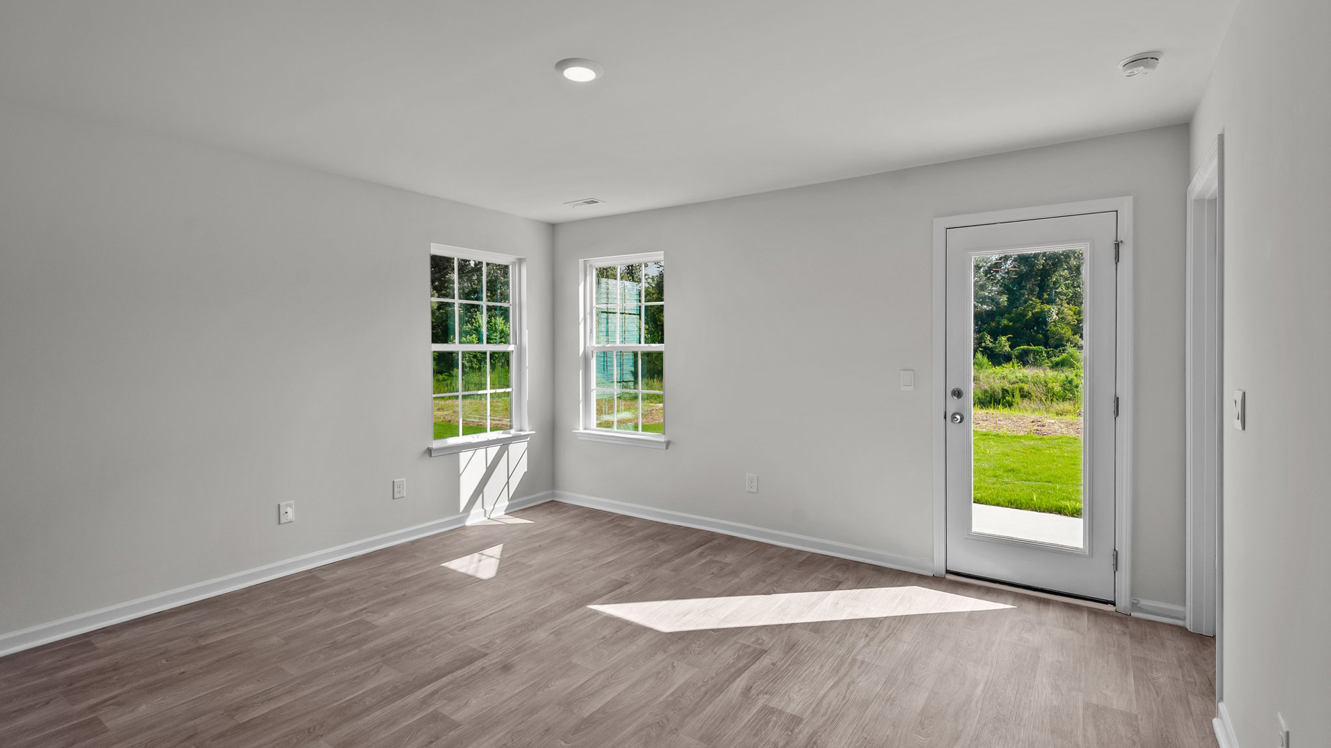 open concept living area