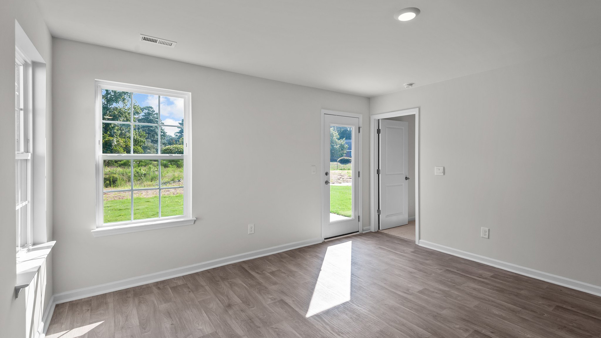 open concept living area