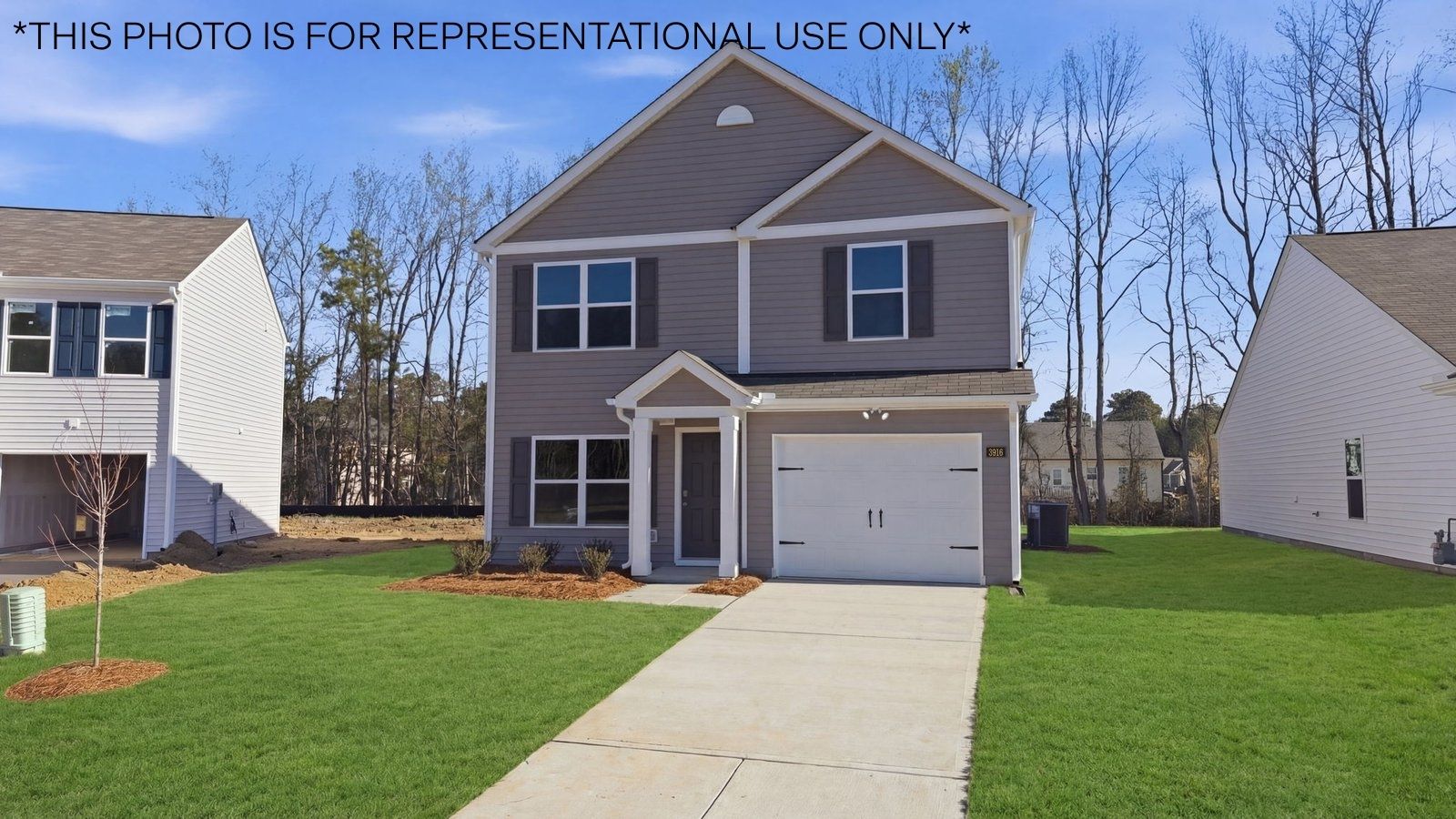 * Photos are not of actual home or interior features and are representative of floor plan only. *