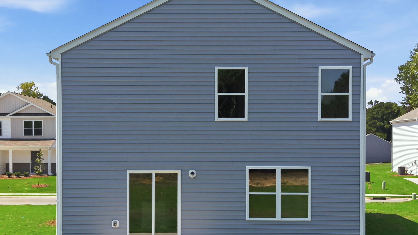 rear view of home